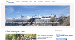 Desktop Screenshot of crocmontagne.ch